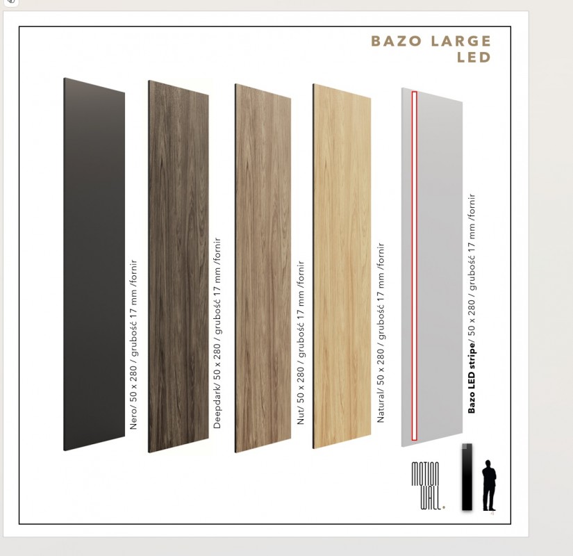 Bazo Large Nut 50 x 280 cm